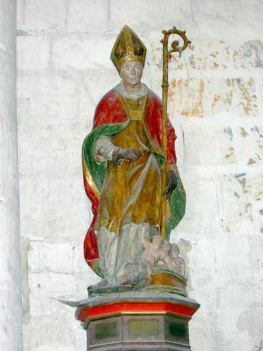 Statue : Saint Nicolas, vue générale