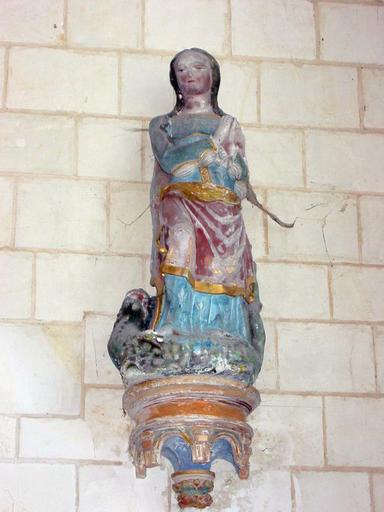 Statue : Sainte Marguerite