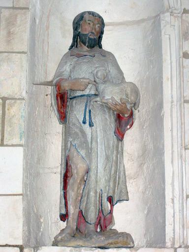 Statue : Saint Jean-Baptiste, vue générale