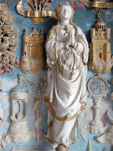 Statuette : Vierge de l'Assomption