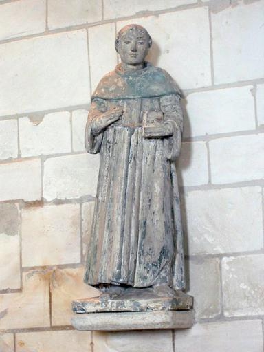 Statuette : Saint religieux