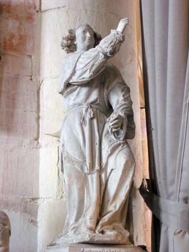 Statue : Ange de l'Annonciation, vue générale
