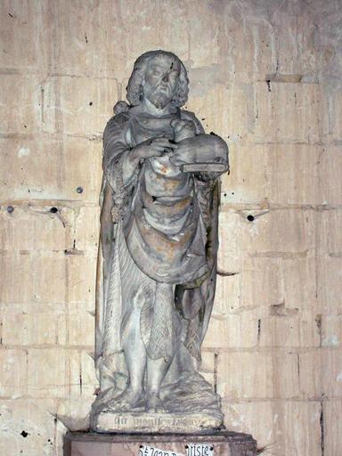 Statue : Saint Jean-Baptiste, vue générale