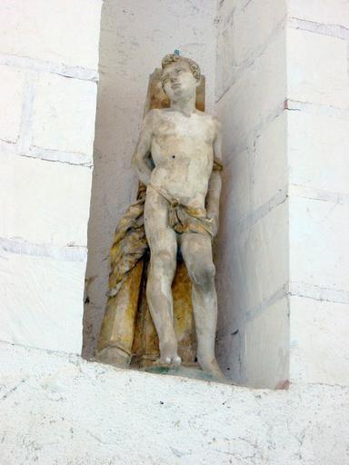 Statue : Saint Sébastien, vue générale