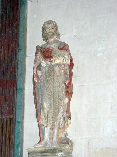 Statue : Saint Jean-Baptiste, vue générale