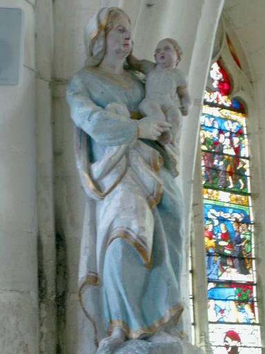 Statue : Vierge à l'Enfant