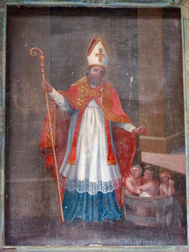 Tableau d'autel : Saint Nicolas