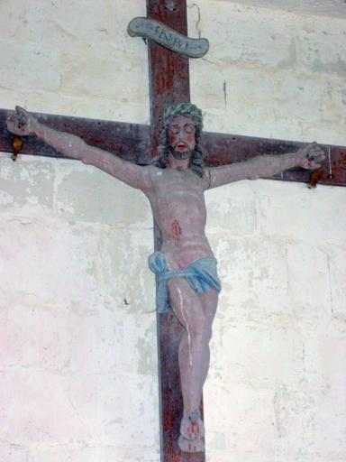 Sculpture : Christ en croix