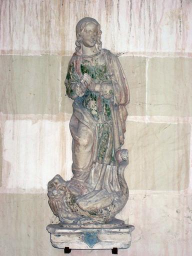 Statue : Sainte Marguerite, vue générale