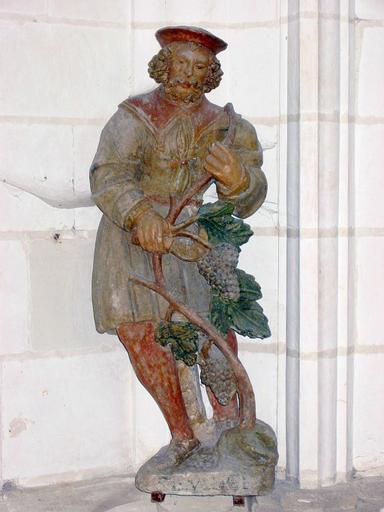 Ex-voto (statuette) : vigneron