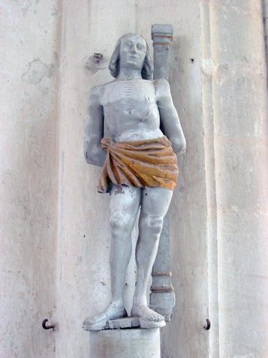 Statue : Saint Sébastien, vue générale