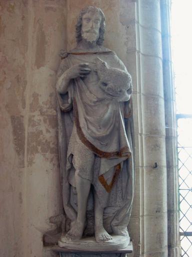 Statue : Saint Jean-Baptiste, vue générale