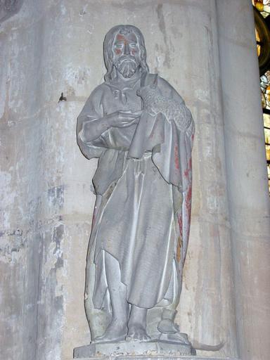 Statue : Saint Jean-Baptiste, vue générale