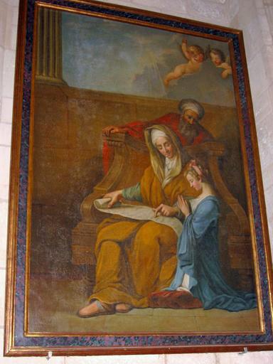 Tableau : Sainte Anne, Vierge, saint Joachim