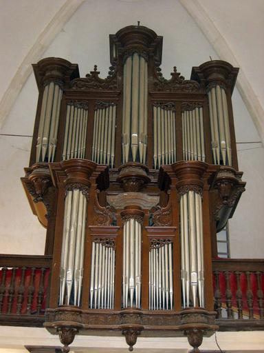 Orgue de tribune : buffet d'orgue