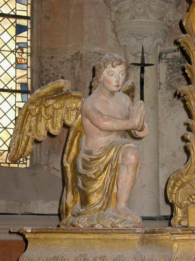 2 statues : Anges adorateurs