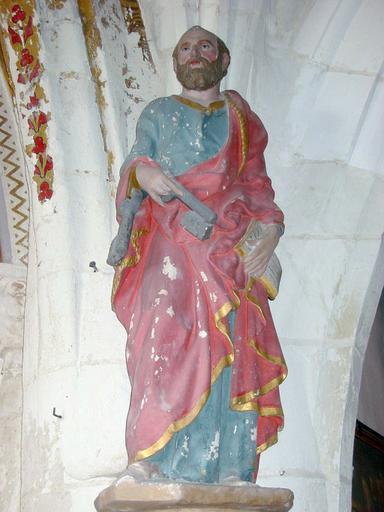 Statue : Saint Pierre, vue générale