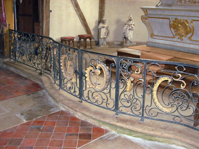 Table de communion, vue générale