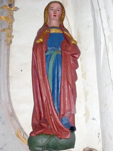 Statue : Sainte Marguerite, vue générale