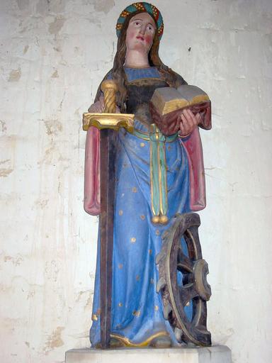 Statue : Sainte Catherine