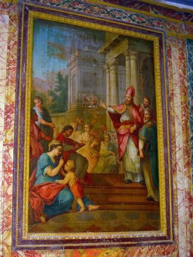 Tableau : Prédication de saint Denis