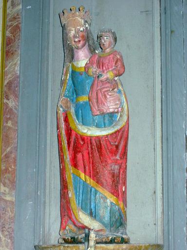choeur, à gauche
