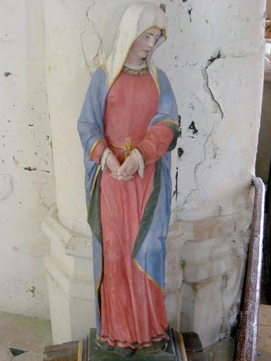 Statue : Vierge, vue générale