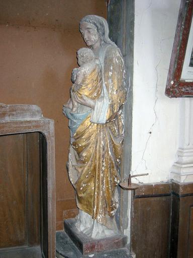 Statue : Vierge à l'Enfant