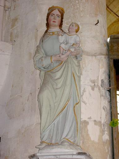 Statue : Vierge à l'Enfant