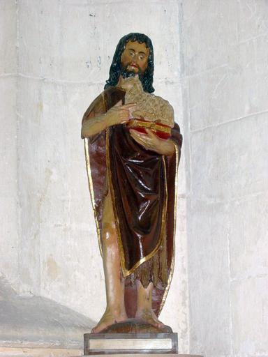 Statue : Saint Jean-Baptiste, vue générale