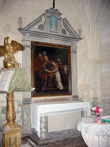 Retable, vue générale