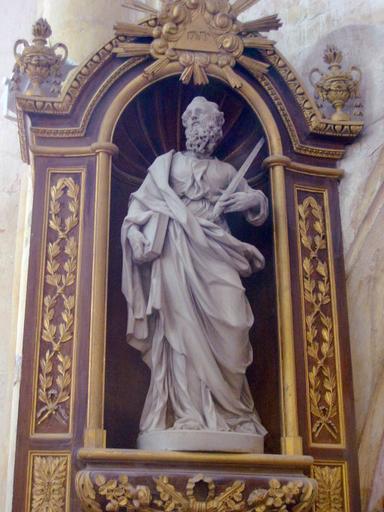 Statue : Saint Paul, vue générale