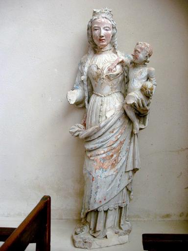 Statue : Vierge à l'Enfant, vue générale