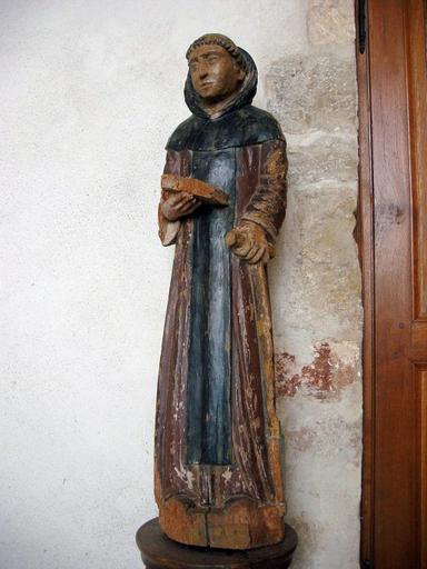 Statue : Saint Fiacre, vue générale