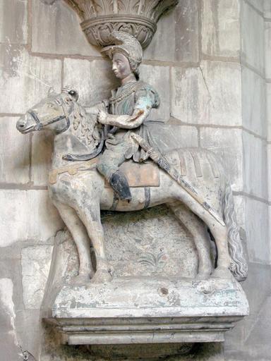 Statue : Saint Maurice (?)