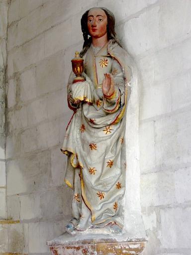 Statue : Sainte Marthe (?)