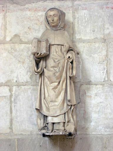 Statuette : Saint Bernard, vue générale