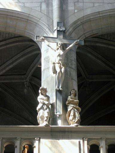 Calvaire, vue générale - © Ministère de la Culture, 2003 ; © Conseil régional de Champagne-Ardenne, 2003 ; © Conseil général de l'Aube, 2003