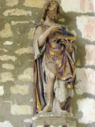 Statue : Saint Jean-Baptiste, vue générale