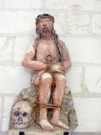 Statuette : Christ de Pitié, vue générale