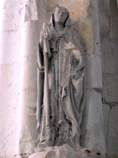 Statue : Saint Phal, vue générale