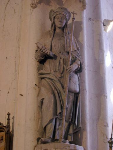 Statue : Sainte Syre, vue générale