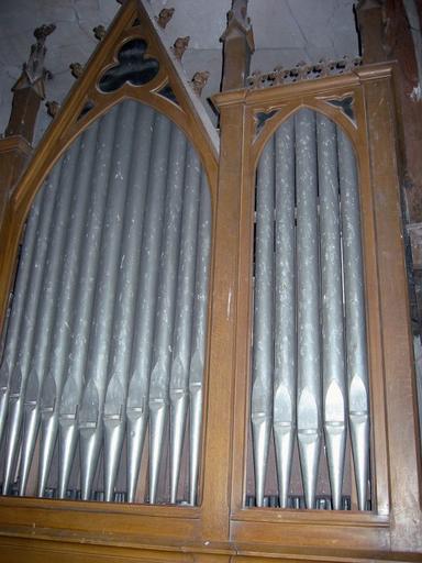 Orgue de tribune : partie instrumentale de l'orgue