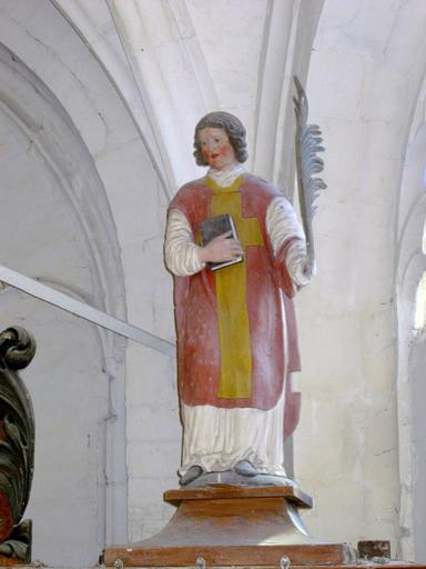 Statue : Saint Flavit, vue générale