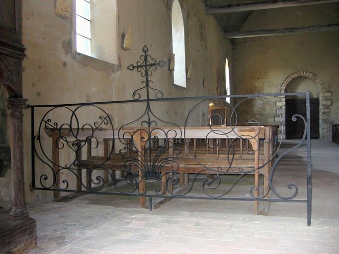 Clôture de choeur, vue générale