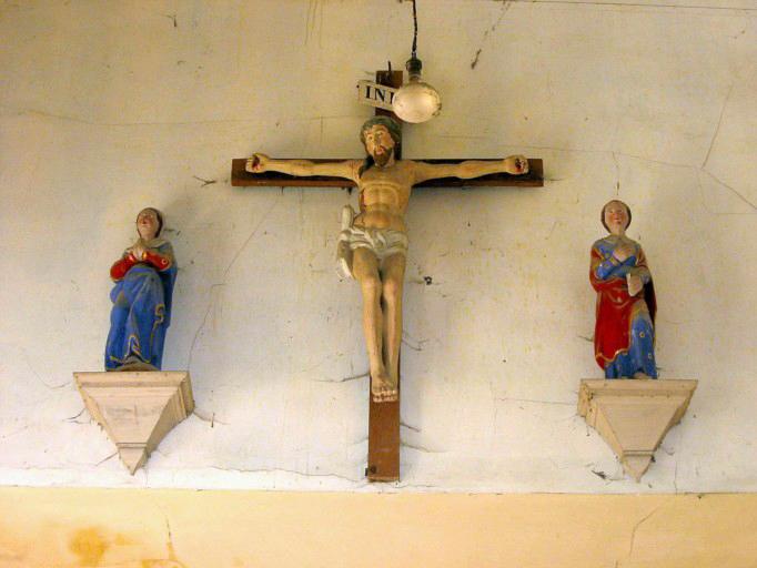 Calvaire, vue générale - © Ministère de la Culture, 2003 ; © Conseil régional de Champagne-Ardenne, 2003 ; © Conseil général de l'Aube, 2003