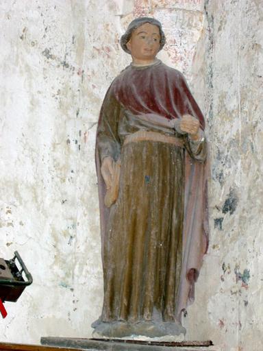 Statue : Saint Abdon, vue générale