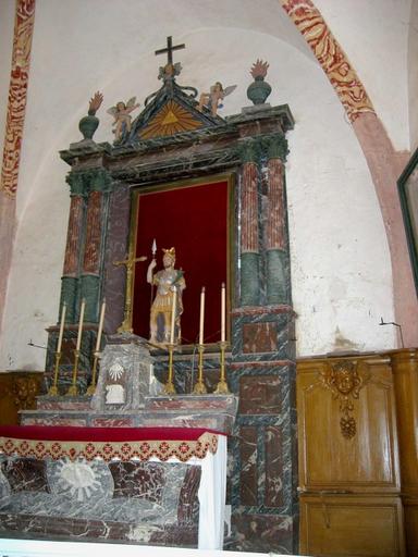 Retable, vue générale