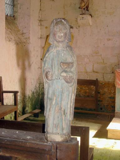 Statuettes (2) : Anges lampadophores, vue générale