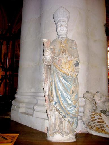 Statue : Saint Eutrope (?)